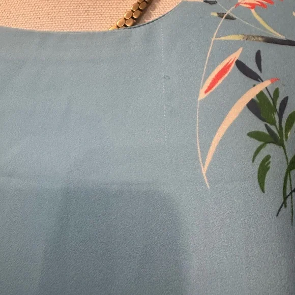 RACHEL Rachel Roy Floral Blue Dress - Picture 6 of 11